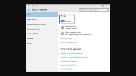 Comment activer le protocole sans fil de windows 8
